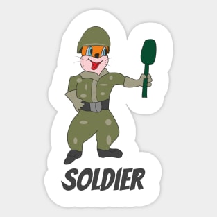 Soldier Sticker